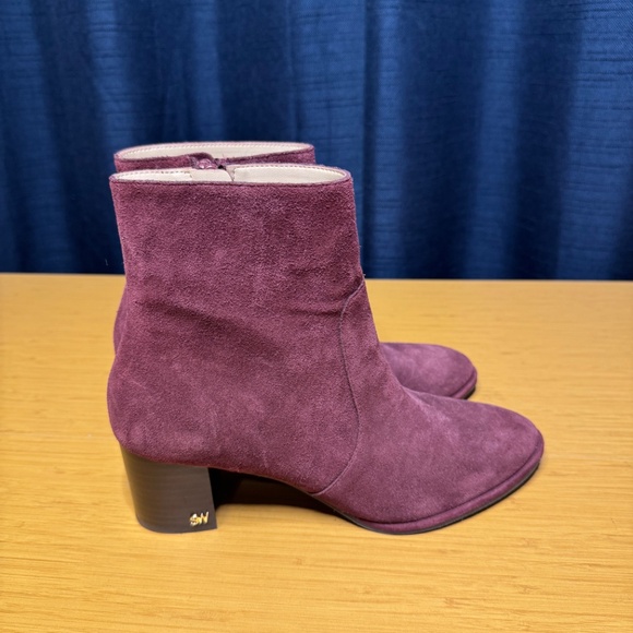 Stuart Weitzman Rylan Leather Ankle Boots - Picture 4 of 10